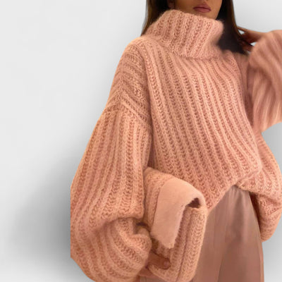 Solid Color Long Sleeve Sweater