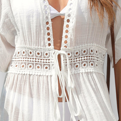 Beach Vacation Kimonos Long Sun Protection Cover Ups