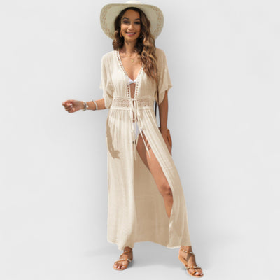 Beach Vacation Kimonos Long Sun Protection Cover Ups