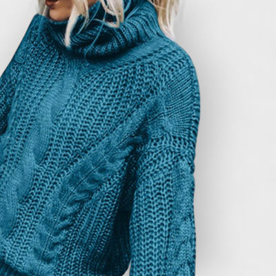 Turtleneck Knitted Sweater