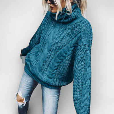 Turtleneck Knitted Sweater
