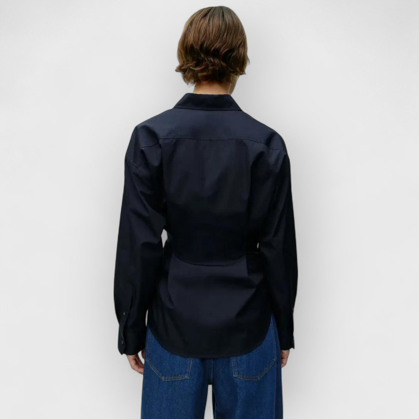 Asymmetric Wrap Shirt