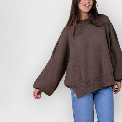 Martha Sweater in Brown