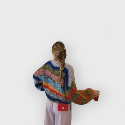 Rainbow Stripe Sweater