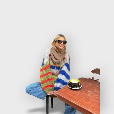 Rainbow Stripe Sweater