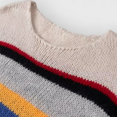 Rainbow Stripe Sweater