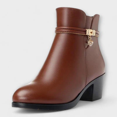 Frederika - Elegant Winter Boots with Zipper