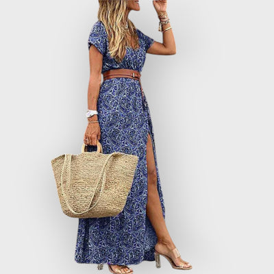 Avery Festive Boho Maxi Dress