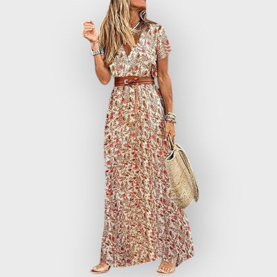 Avery Festive Boho Maxi Dress